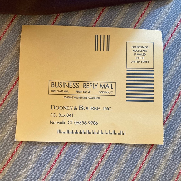 Burgundy Dooney & Bourke Bag - Picture 4 of 15